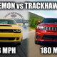 Illustration for article titled Here Is Why The Jeep Grand Cherokee Trackhawk Is Actually Faster Than The Dodge Demon